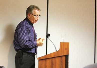 Clara Beard/WGCN<br>
The Tusayan Town Council voted to extend and amend Judge Bill Sutton’s (pictured above) contract with the town as a law enforcement consultant.