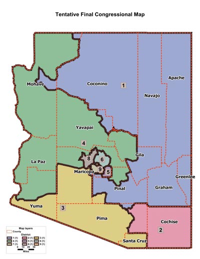 New redistricting maps finalized | Kingman Daily Miner | Kingman, AZ