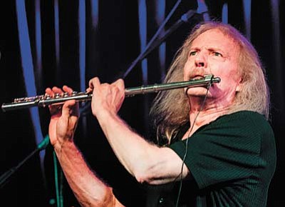 Living with the Past frontman Ray Roehner said he was inspired to learn to play the flute after seeing Jethro Tull frontman Ian Anderson playing the instrument. (Courtesy photo)
