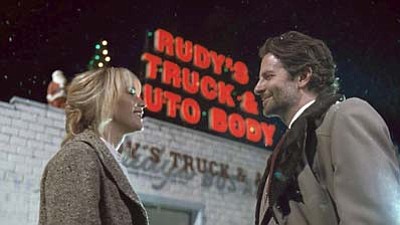 Jennifer Lawrence, left, and Bradley Cooper in a scene from the film, "Joy." (Twentieth Century Fox via AP)