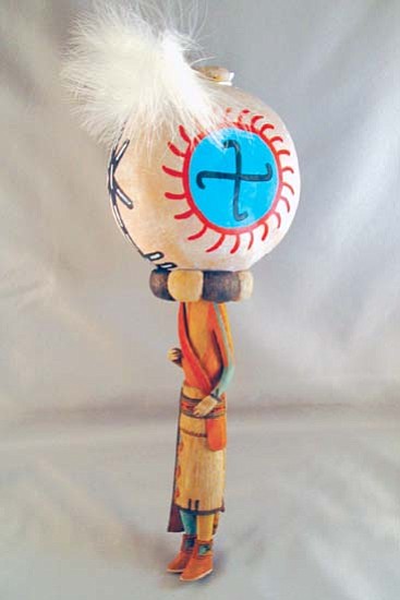 <i>HEEF courtesy photo</i><br>
Rattle (Aya) Katsina Doll donated by Aaron J. Fredericks for the sixth annual HEEF Silent Auction.