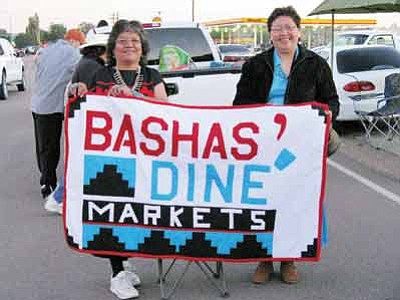 Bashas’ is represented in a past Navajo Nation Parade in Window Rock, Ariz. Bashas’ contributes to the Native American community through donations and scholarships. Photo/WGCN