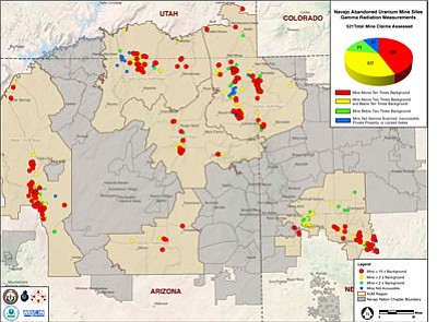 Uranium cleanup behind schedule at Tuba City Dump | Navajo-Hopi ...