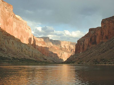 The Colorado River flows through the Grand Canyon. A federal study found that fish in the Grand Canyon and 20 other national parks in the West have trace amounts of mercury. Photo/U.S. Geological Survey