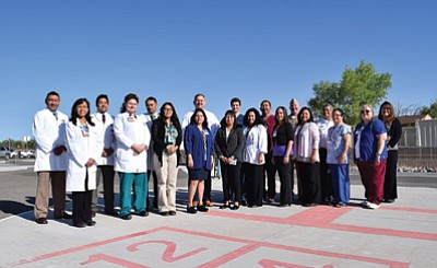 Tuba City Regional Health Care Corporation’s Emergency Room staff. The hospital recently earned a Level III Trauma Care rating from the American College of Surgeons.  Submitted photo