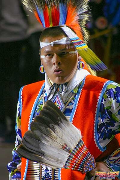 Darian Adakai, from Flagstaff, Arizona, was the Head Young Man Dancer at this year’s Gathering of Nations April 28-30. Submitted photo