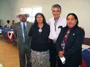 President And First Lady Attend Dedication In Whitecone 