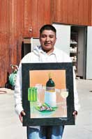 Young artist creates college's 2006 signature painting | Navajo-Hopi ...