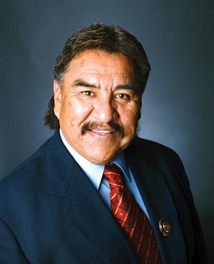 Navajo Nation Council Speaker Lawrence T. Morgan (Iyanbito/Pinedale).