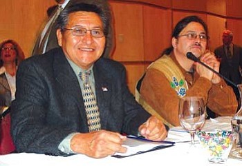 Navajo Nation Vice-President Ben Shelly smiles for the camera (Photo courtesy of NN-WO).