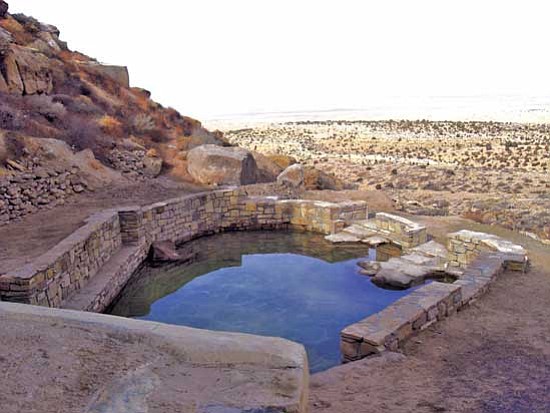 <i>Photo by Rosanda Suetopka Thayer/NHO</i><br>
A view of the Hotevilla Village spring that was renovated with supplemental monies from the Hopi Tribe.