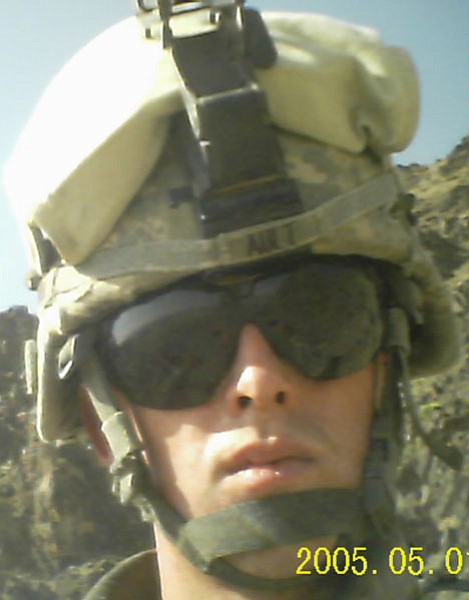 Brad Ault in Afghanistan