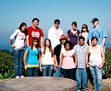 The group of AVID students who toured colleges during Spring Break takes a moment for a photo.<br>
Courtesy Photo