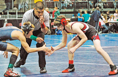 Bradshaw wrestler has first State experience against champ | The Daily ...