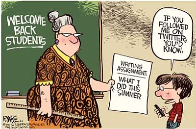 Cartoon: Welcome back students | The Daily Courier | Prescott, AZ