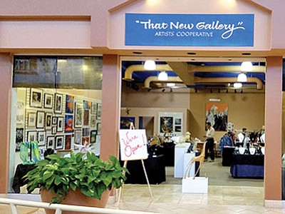 That New Gallery invites the public to its opening reception Thursday from 4-7 p.m. It is located in the Gateway Mall near Dillards and features 15 local artists, including five from Prescott Valley.<br>
Courtesy Photo