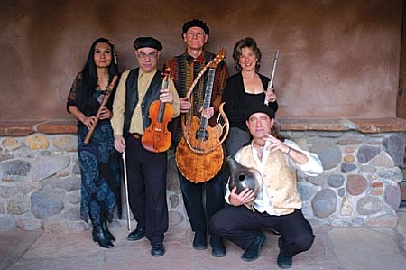 The World Garden Orchestra is William Eaton, Mary Redhouse, Claudia Tulip, Allen Ames, and Will Clipman.  In an earlier incarnation you may recognize this group as the William Eaton Ensemble.