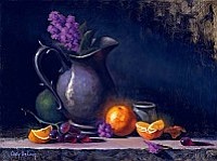 This new still life by Cody DeLong will be on display at his studio in the Merchants Gathering during the Jan. 2 Jerome Art Walk.