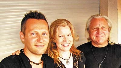 Eric Miller (from left), Susannah Martin and Robin Miller