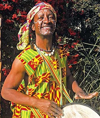 The Music of the Zulu Ancestors show will feature selections from Shibambo’s solo CD, African Skin on Skin, Reflections of a South African Hand Drummer.