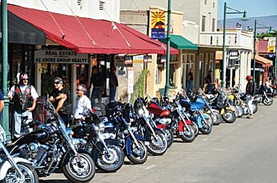 Plenty of motorcycle noise will fill Old Town Cottonwood this weekend for the 13th running of the leading motorcycle show and rally in Northern Arizona, the Thunder Valley Rally. Bikes in all shapes and colors will pour into the area for two and a half days. VVN/Jon Pelletier