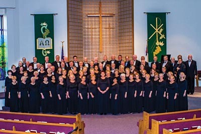 Scottsdale's Mountain View Presbyterian Church Sanctuary Choir is under the direction of Kay Randolph. They are scheduled to perform at Rainbow Acres in Camp Verde on Sunday.