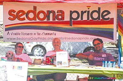 Sedona-Verde Valley Pride volunteers