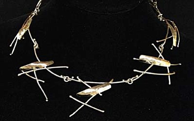 Dorit Herlinger Mobile Necklace Goldenstein Gallery