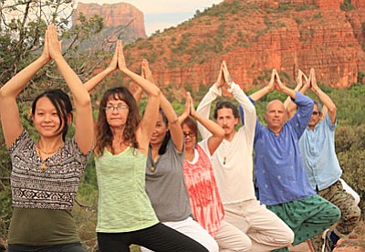 Sunday, June 19, the Sedona Kirtan Yoga Community (SKY) will sponsor an open-house, all-day, yoga festival in celebration of the 2nd annual International Yoga Day. at 3270 White Bear Road, next to the Sedona Library.