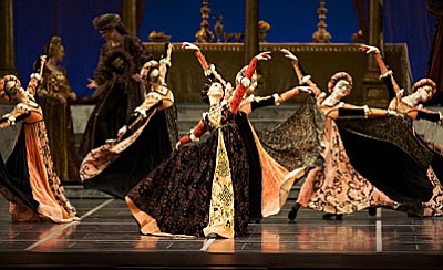 Set to an evocative Prokofiev score, the production is filled with beautiful dance, riveting battles, and compelling drama, all amid elegant and stunning production and costume designs evoking Renaissance Italy. <br /><br /><!-- 1upcrlf2 -->