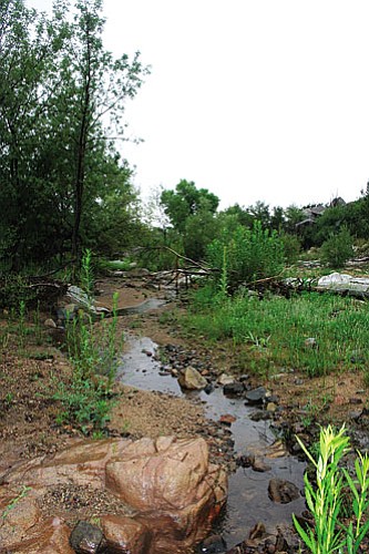 The creek was a perennial stream downstream from the station. Its location, 34 miles from Fort Whipple and 24 miles from Camp Verde, offered the perfect place for weary travelers to rest themselves and their horses.