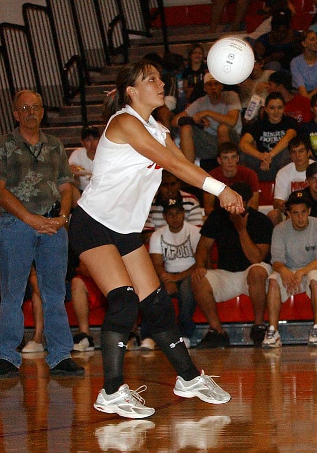 VVN/Wendy Phillippe
The Marauder volleyball team has stepped up its game and dominated opponents this week at home.