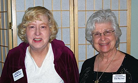 Dorothy Vest and Anna May Cory