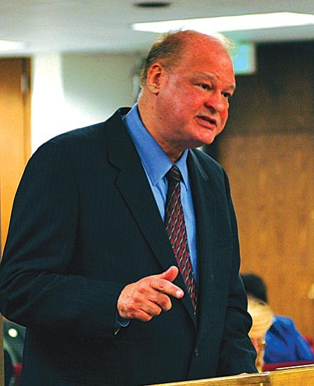State School Superintendent Tom Horne said too much has been made of the $133 million in cuts to K-12 funding. "Part of the mythology has been people are hearing about teachers losing their jobs or fearful of losing their jobs and blaming it on what the Legislature has done,' he said.
