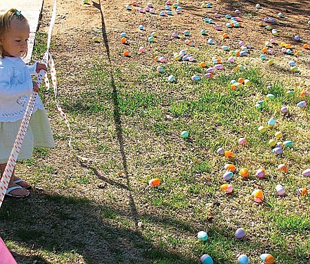 VVN/Jon Hutchinson
Cottonwood youngsters will have to go elsewhere to search for Easter eggs this year, as the Parks & Rec event fell to budget constraints.