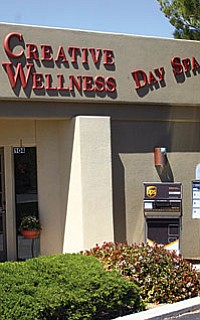 VVN/Philip Wright
Creative Wellness Day Spa is located at 813 Cove Parkway, Suite 104 in Cottonwood.