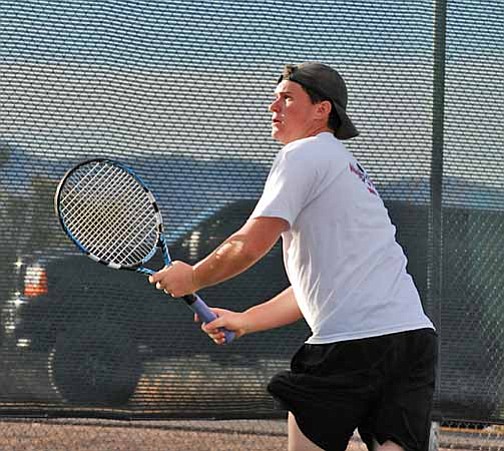 VVN/J. Pelletier
No. 12 ranked Bobby Lee will face Corey Wilson in the first round of the 4A II State Individual boys tennis meet on Friday.