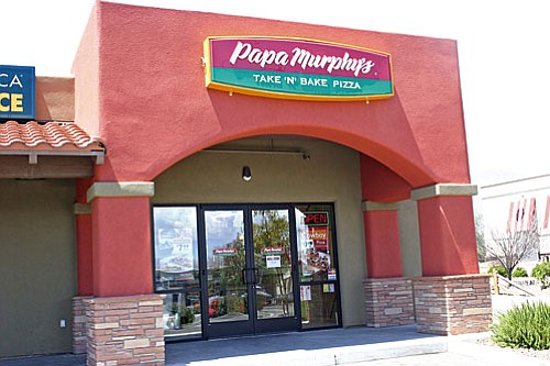 VVN/Philip Wright
Papa Murphy's at 976 S. Main St. in Cottonwood opened two years ago and recently changed ownership. Frank and Yuki Hardy are the new franchise owners. The store offers custom-made pizzas that customers take home to bake.