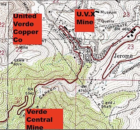 The Verde Central was Jerome's third great mine.