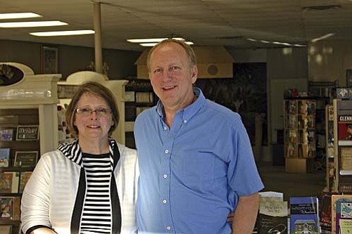 Mark and Diane Hunt offer a wide selection and variety of Christian gifts and books in their store, Genesis 1:1 at 885 S. Main St. in Cottonwood.
