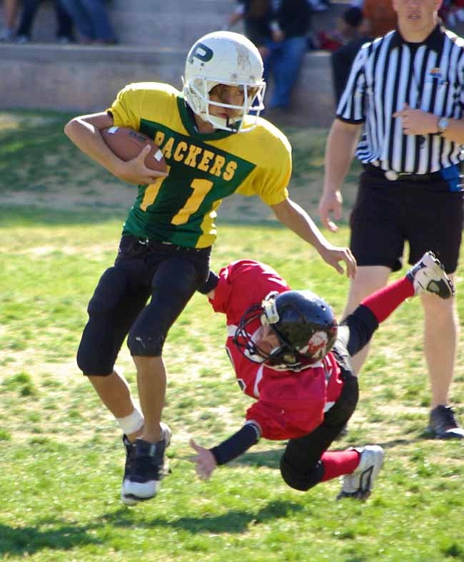 YOUTH FOOTBALL Colts beat Outlaws for NAYF Championship The Verde