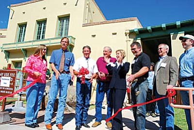 The highlight of the past year in Jerome came when the Jerome State Historic Park reopened in mid October. A  partnership among the Yavapai County Board of Supervisors, the State Parks Board, the Douglas family and the Town of Jerome gave the park new life.