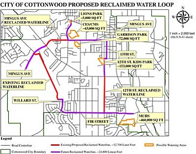 Reclaimed water in Cottonwood's future | The Verde Independent ...