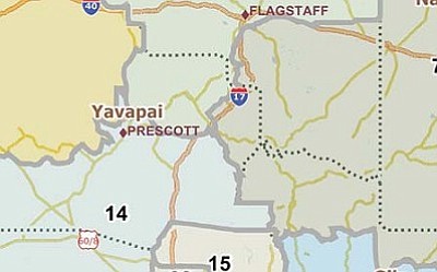 The map known as Option 2 has been chosen by the Arizona Independent Redistricting Commission as a starting point for creating the boundaries of the stateâ€™s 30 legislative districts. As it is currently drawn, Camp Verde would be split among three separate districts.