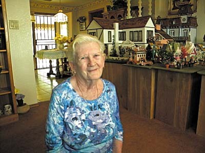 Aneita Ayers of the Verde Village near Cottonwood has made a stunning collection of dollhouses and birdhouses over the years. Now she wants to find a permanent home for them.<br /><br /><!-- 1upcrlf2 -->VVN/Jon Hutchinson