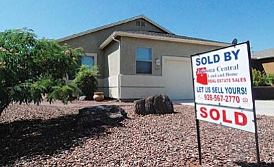 VVN/Steve Ayers<br /><br /><!-- 1upcrlf2 -->The inventory of homes for sale in the Verde Valley has dropped significantly over the last year, a major factor in a spurt of home sales and an approximate ten percent rise in their selling price.