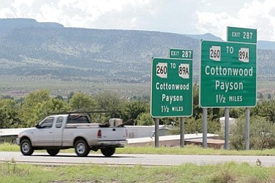 Double Vision? ADOT replacing signs along I17, highways  The Verde