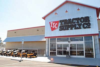 Tractor Supply Co. in Cottonwood will open for business on Saturday. VVN/Yvonne Gonzalez