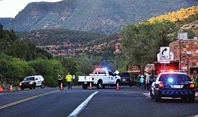 The 24-mile-long closure (mileposts 375-397) affects most of the highway between Sedona and Flagstaff as crews battle the Slide Fire in Oak Creek Canyon. ADOT is working with fire officials to ensure the safety of drivers and is assisting with traffic control. VVN/Jon Pelletier