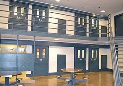 Inside the Yavapai County Jail in Camp Verde.